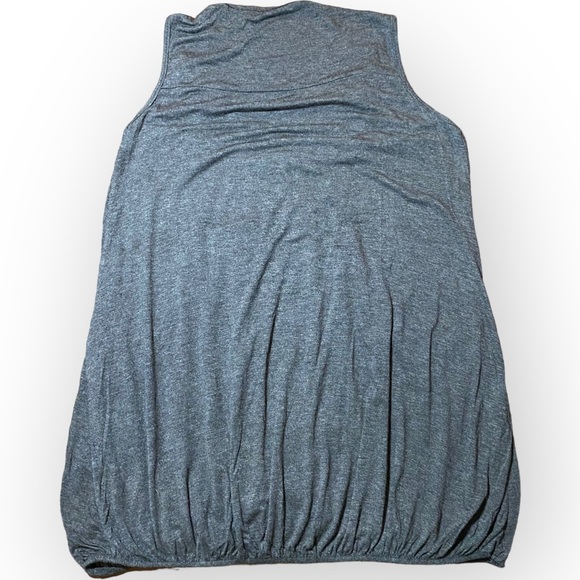 2for$35 Max Studio Grey Stretch Sleeveless Tunic Top Size Large - Picture 8 of 8